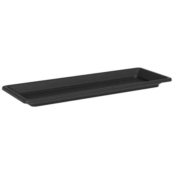 tera® Untersetzer NARA Anthrazit grau rechteckig 30 x 18 cm - Kunststoff