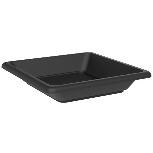 tera® Untersetzer NAZCA Ash anthrazit quadratisch 22 cm - Kunststoff