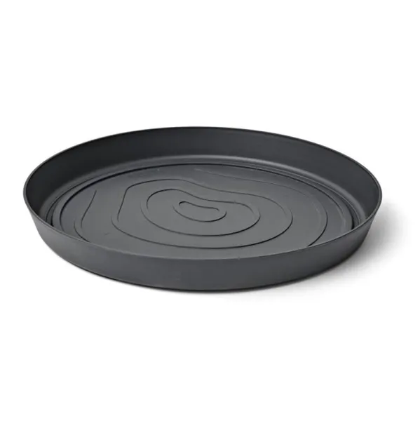 tera® Untersetzer ORMA rund Ash anthrazit 25 cm - Kunststoff