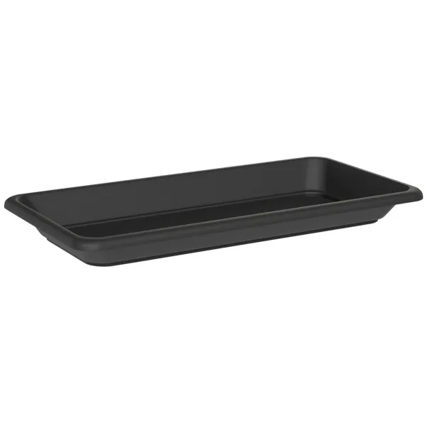 tera® Untersetzer TIKAL Ash anthrazit rechteckig 50 x 28 cm - Kunststoff