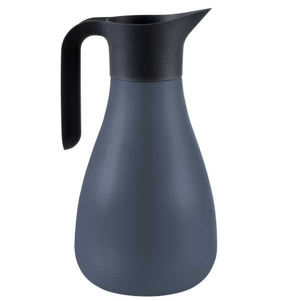 TeraPlast™ Blumengießer FLOW Lagoon dunkelblau 0,785 Liter - Kunststoff