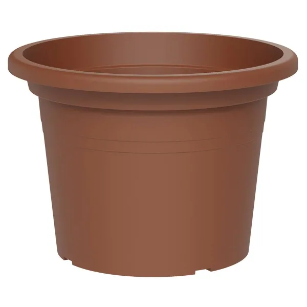 TeraPlast™ Pflanzgefäße BASIC rund Clay braun 20 cm - Kunststoff TeraPlast™ Pflanzgefäße BASIC rund Clay braun 20 cm - Kunststoff