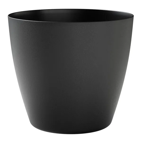 TeraPlast™ Pflanzgefäße BAYON Ash anthrazit rund 35 cm - Kunststoff TeraPlast™ Pflanzgefäße BAYON Ash anthrazit rund 35 cm - Kunststoff