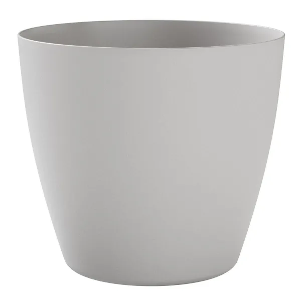 TeraPlast™ Pflanzgefäße BAYON Cloud hellgrau rund 30 cm - Kunststoff TeraPlast™ Pflanzgefäße BAYON Cloud hellgrau rund 30 cm - Kunststoff