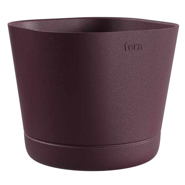 TeraPlast™ Pflanzgefäße COLORADO Plum 25 cm - Kunststoff