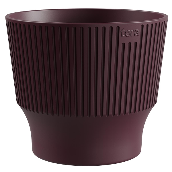 TeraPlast™ Pflanzgefäße MINI Plum 15 cm - Kunststoff