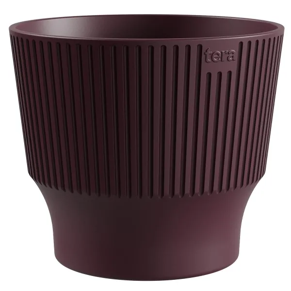 TeraPlast™ Pflanzgefäße MINI Plum 18 cm - Kunststoff TeraPlast™ Pflanzgefäße MINI Plum 18 cm - Kunststoff