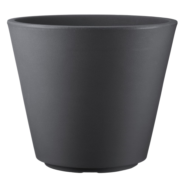 TeraPlast™ Pflanzgefäße RIBEIRA Antracite anthrazit 40 - Kunststoff