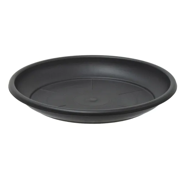 TeraPlast™ Untersetzer AURA rund Ash anthrazit 16 cm - Kunststoff TeraPlast™ Untersetzer AURA rund Ash anthrazit 16 cm - Kunststoff
