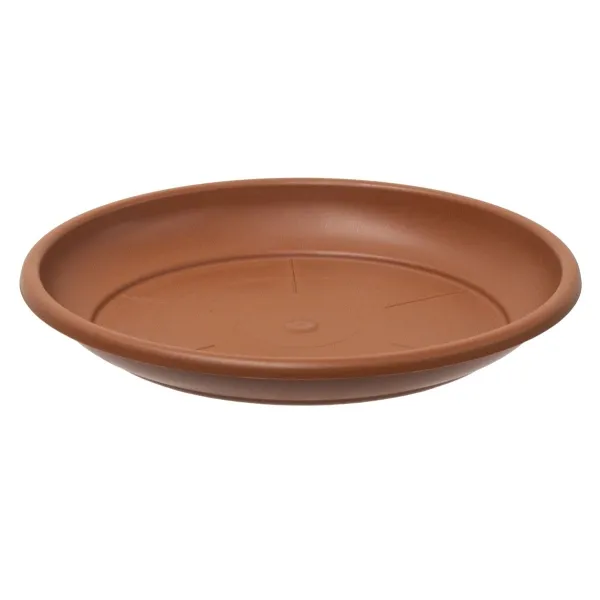 TeraPlast™ Untersetzer AURA rund Clay braun 46 cm - Kunststoff TeraPlast™ Untersetzer AURA rund Clay braun 46 cm - Kunststoff