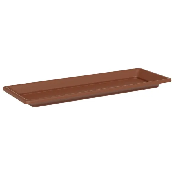 TeraPlast™ Untersetzer NARA Clay braun rechteckig 80 x 18 cm - Kunststoff TeraPlast™ Untersetzer NARA Clay braun rechteckig 80 x 18 cm - Kunststoff