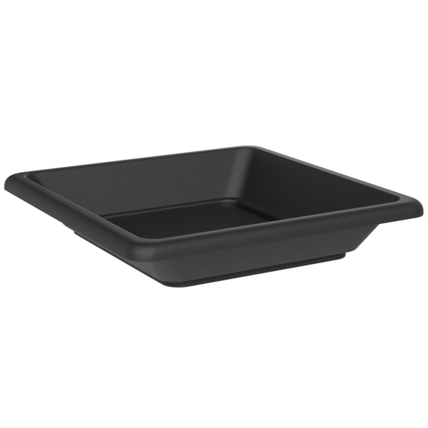 TeraPlast™ Untersetzer NAZCA Ash anthrazit quadratisch 39 cm - Kunststoff