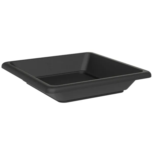 TeraPlast™ Untersetzer NAZCA Ash anthrazit quadratisch 39 cm - Kunststoff TeraPlast™ Untersetzer NAZCA Ash anthrazit quadratisch 39 cm - Kunststoff