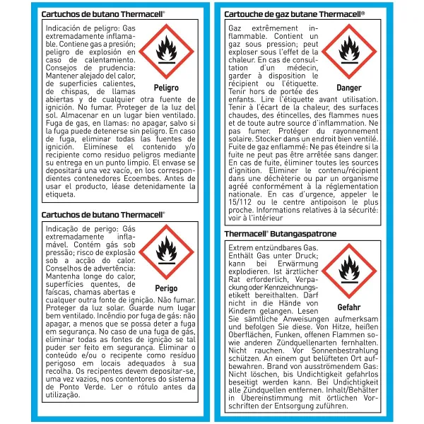 THERMACELL® Gaskartuschen Nachfüllpackung 4 Stück