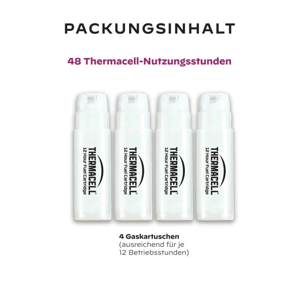THERMACELL® Gaskartuschen Nachfüllpackung 4 Stück