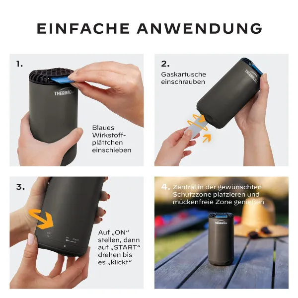THERMACELL® Mückenabwehr graphit