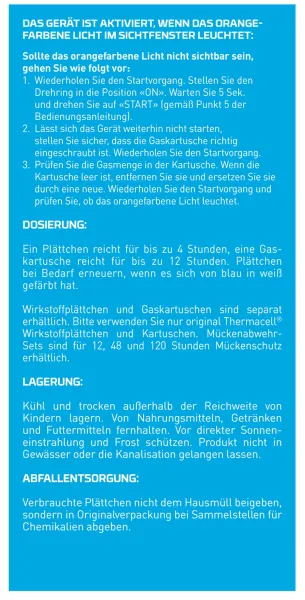 THERMACELL® Mückenabwehr Laterne ohne Wirkstoff