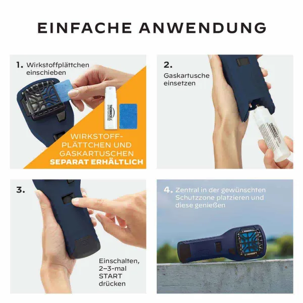 THERMACELL® Mückenabwehr Proactive Handgerät MR300 ohne Wirkstoff