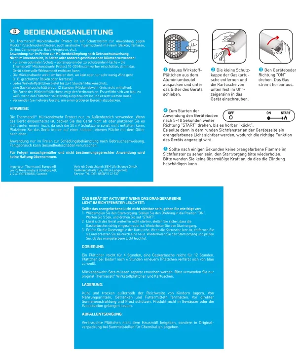 THERMACELL® Mückenabwehr Protect Creme - Wirkstoff nicht enthalten