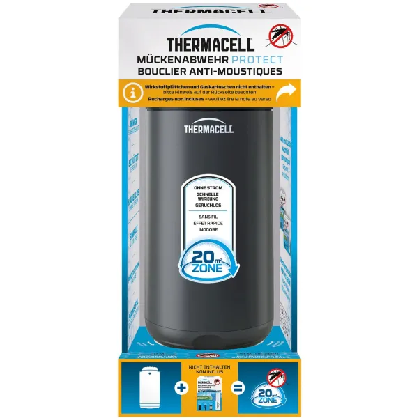 THERMACELL® Mückenabwehr Protect Graphit - Wirkstoff nicht enthalten THERMACELL® Mückenabwehr Protect Graphit - Wirkstoff nicht enthalten