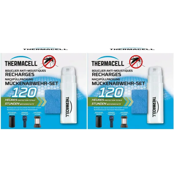 THERMACELL® Mückenabwehr-Set 120 Stunden Nachfüllpackung für alle Thermacell® Geräte x 2