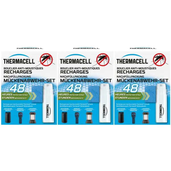 THERMACELL® Mückenabwehr-Set 48 Stunden Nachfüllpackung für alle Thermacell® Geräte x 3