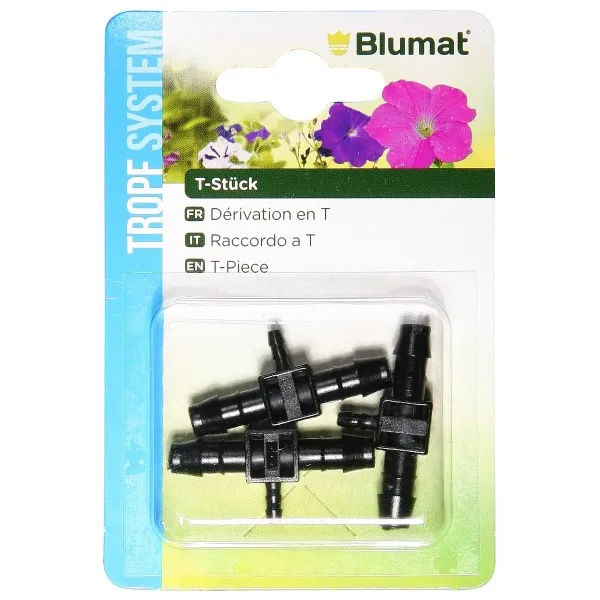 Tropf Blumat® Zubehör T-Stück 8-3-8 mm - 3er Pack Tropf Blumat® Zubehör T-Stück 8-3-8 mm - 3er Pack