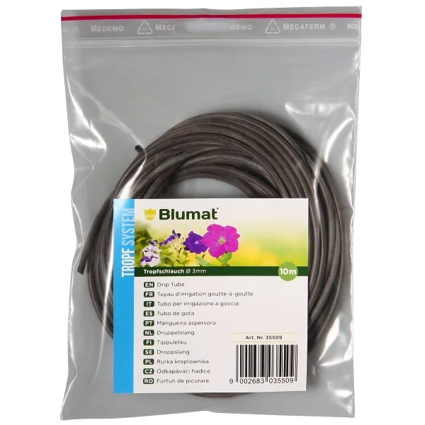 Tropf Blumat® Zubehör Tropfschlauch Ø 3 mm - 10 Meter Tropf Blumat® Zubehör Tropfschlauch Ø 3 mm - 10 Meter