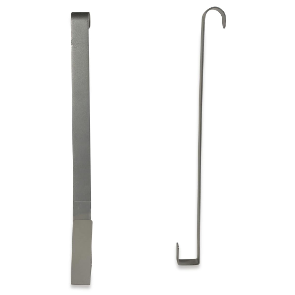 Türkranzhaken 26 cm im 2-er Set für beide Türseiten - Außentüren