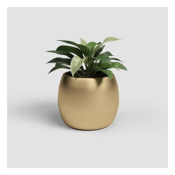 Übertopf Hera Golden 22 cm