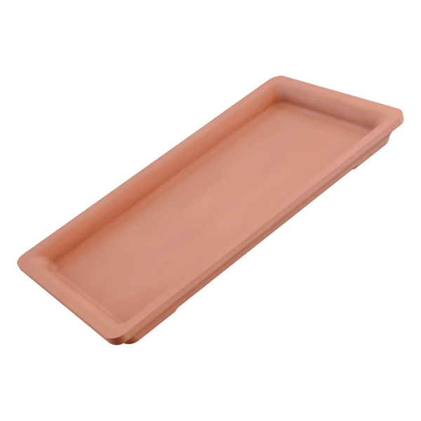 Untersetzer rechteckig 31 cm hell