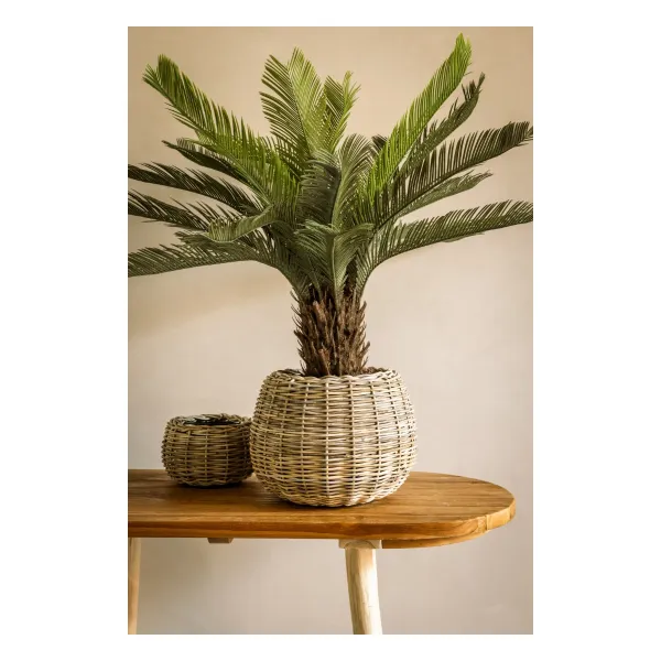 VAN DER LEEDEN Cycadis Palmfarn im Topf 120 cm - Kunstpflanze