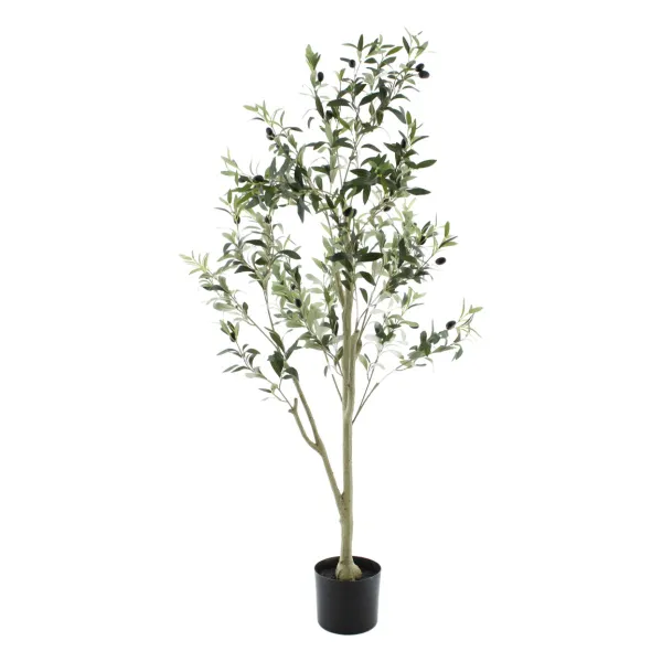 VAN DER LEEDEN Olivenbaum im Topf 110 cm - Kunstpflanze