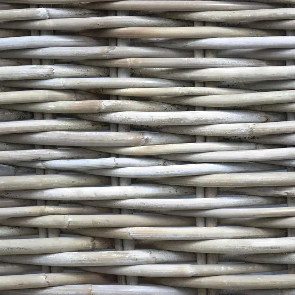 VAN DER LEEDEN Raumtrenner Rattan XL groß 100 x 45 x 82 cm