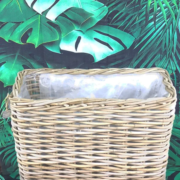 VAN DER LEEDEN Raumtrenner Rattan S klein 60 x 25 x 70 cm