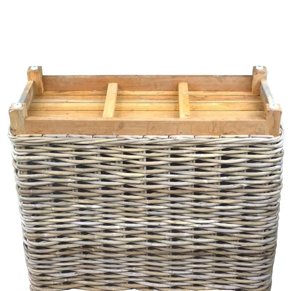 VAN DER LEEDEN Raumtrenner Rattan M mittel 80 x 35 x 76 cm