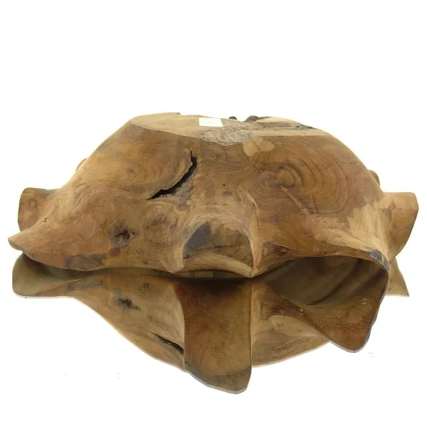 VAN DER LEEDEN Schale Baumwurzel Natur 60 cm