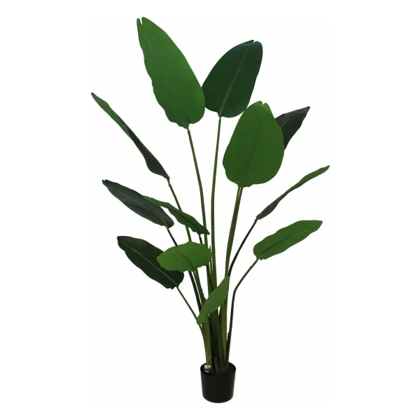 VAN DER LEEDEN Strelizie Paradiesvogelblume im Topf 185 cm - Kunstpflanze