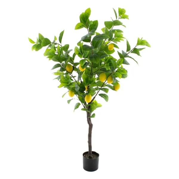 VAN DER LEEDEN Zitronenbaum im Topf 150 cm - Kunstpflanze