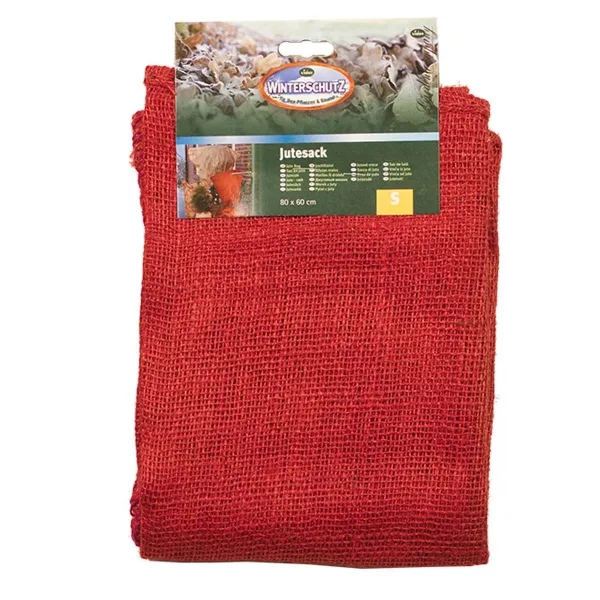 Videx® Pflanzen-Winterschutz-Jutesack S Rot 60 x 80 cm Videx® Pflanzen-Winterschutz-Jutesack S Rot 60 x 80 cm