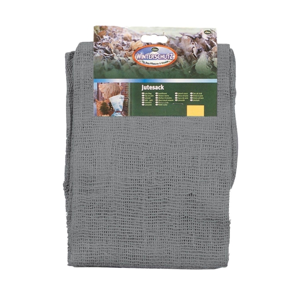 Videx® Pflanzen-Winterschutz-Jutesack S Stein dunkelgrau 60 x 80 cm