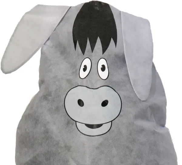 Videx® Pflanzen-Winterschutz-Vlieshaube Esel Egon Grau 125 x 120 cm