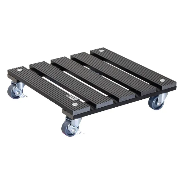 Wagner Pflanzenroller WPC GH 0520, anthrazit, 29 x 29 cm, Tragkraft 80 kg