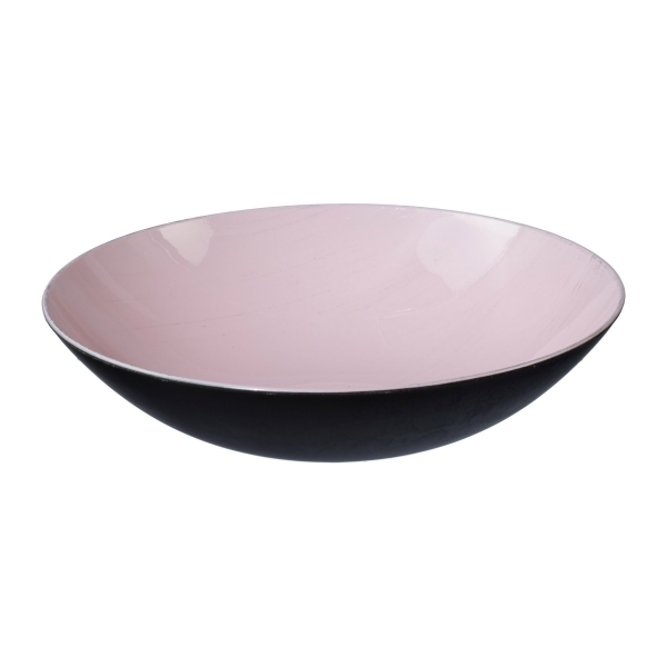 Weihnachts-Dekoschale Rosa brushed Ø 28 cm - Melamin 