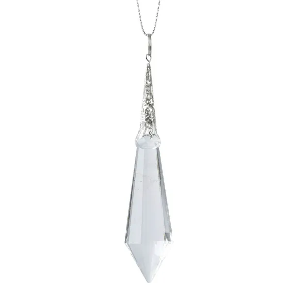 Weihnachtsanhänger Klassische Pendel-/Diamantform transparent - Kunststoff Weihnachtsanhänger Klassische Pendel-/Diamantform transparent - Kunststoff