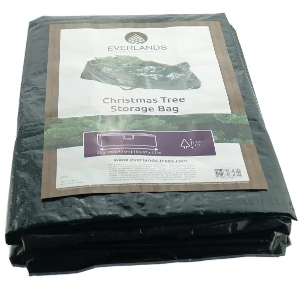 Weihnachtsbaum-Aufbewahrungstasche Grün 120 x 25 x 43 cm - Kunststoff