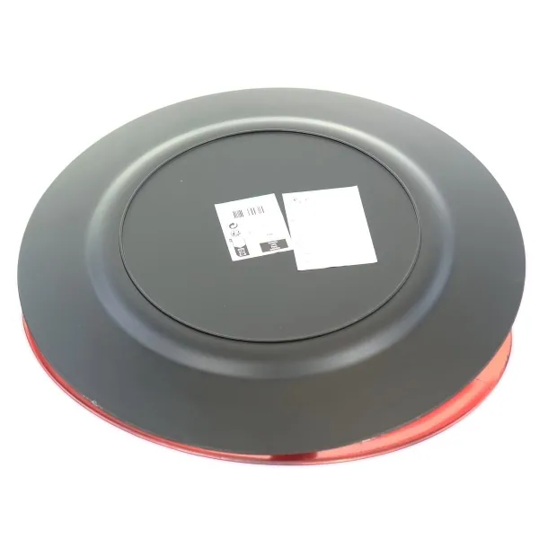 Weihnachtsdeko Basics Teller Rot Ø 33 cm - PP