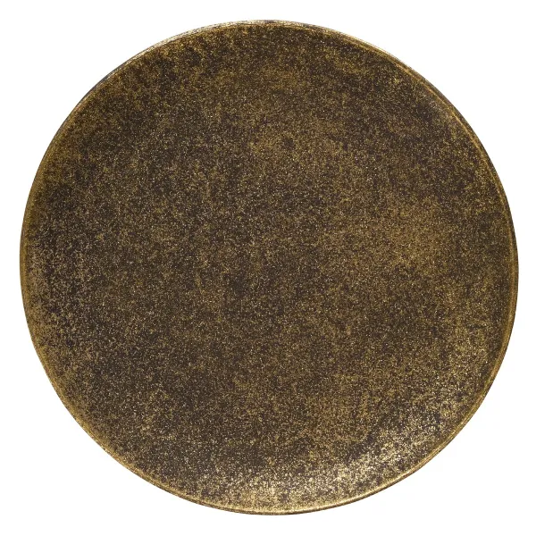Weihnachtsdeko Dekoteller bronzefarben antik Ø 38,5 cm - Eisen Weihnachtsdeko Dekoteller bronzefarben antik Ø 38,5 cm - Eisen