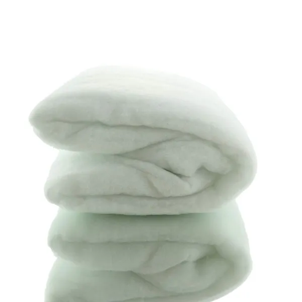 Weihnachtsdeko Schneeteppich Weiß 120 x 80 cm - Polyester