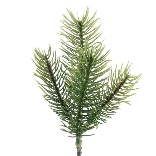 Weihnachtsdeko Tannenzweig Grün 23 cm - Kunstpflanzen
